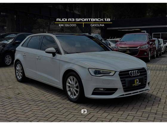 AUDI A3 1.8 TFSI SPORTBACK 16V GASOLINA 4P AUTOMÁTICO